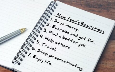 New Year's resolutions